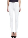 L Agence Margot High Rise Skinny Denim Jeans In White In White