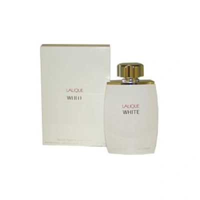 Lalique White By  For Men - 4.2 oz Edt Cologne  Spray