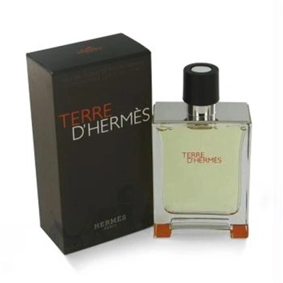 Hermes Terre D & Apos; By  Eau De Toilette Spray 6.7 oz In Orange