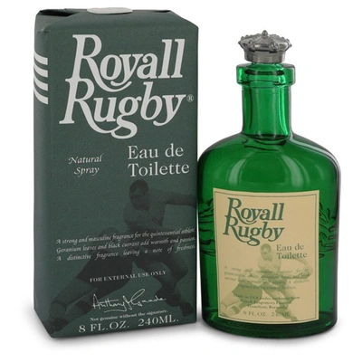 Royall Fragrances 543269 Royall Rugby All Purpose Lotion & Cologne Spray For Men - 8 oz In Black