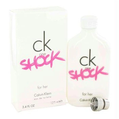 Calvin Klein Ck One Shock By  Eau De Toilette Spray 3.4 oz In Pink