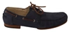 DOLCE & GABBANA Dolce & Gabbana Leather Lace Up Men Casual Boat Men's Shoes