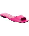 Attico Devon Flat Bottom Flip-flops In Pink