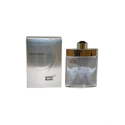 Mont Blanc Individuel By Montblanc For Men - 2.5 oz Edt Spray In Silver