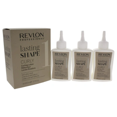 Revlon U-hc-11984 3 X 3.3 oz Lasting Shape Curly Natural No. 1 Hair Lotion For Unisex In White