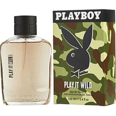 Playboy 293170 3.4 oz Mens Play It Wild Edt Spray In Multi