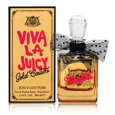 Juicy Couture Wjuicyvivagold3.4edp 3.4 oz Womens Viva La Juicy Gold Couture Eau De Parfum Spray