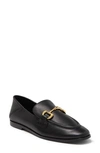 Jeffrey Campbell Velviteen Bit Loafer In Black