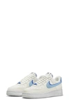 Nike Air Force 1 '07 Lv8 Sneaker In Sail/ Blue Chill/ Medium Blue