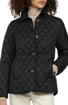 Barbour Deveron Quilted Womens Jacket In Black