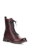 Fly London Reid Lace-up Boot In 001 Purple Rug
