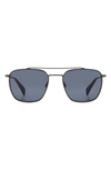 Rag & Bone 53mm Navigator Sunglasses In Grey