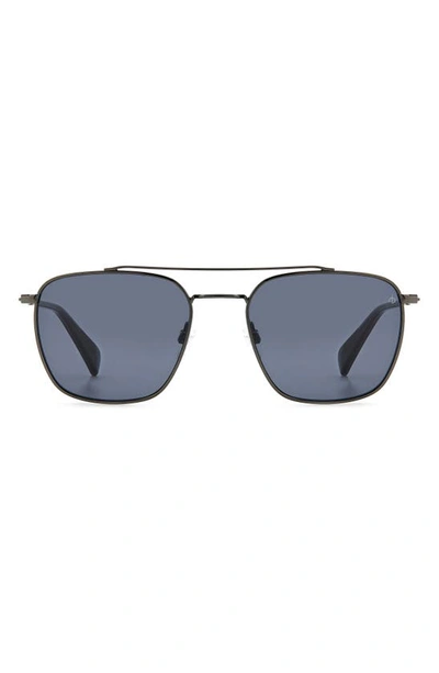 Rag & Bone 53mm Navigator Sunglasses In Grey