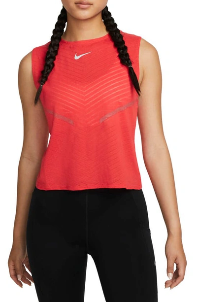 Nike Women's Dri-fit Adv Run Division Engineered Tank Top In Red