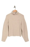 VINCE RIBBED OPEN BACK CASHMERE SWEATER
