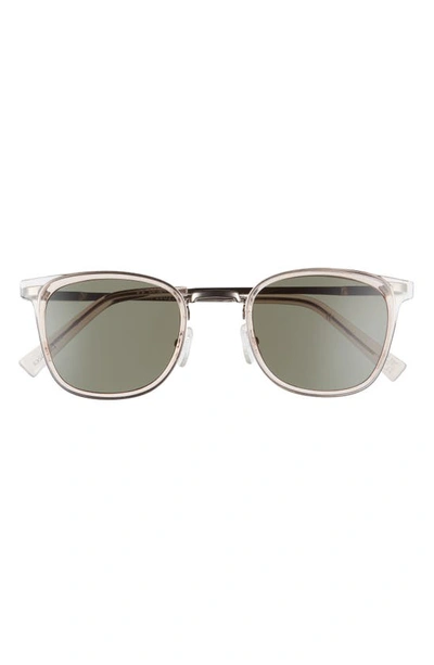 Le Specs Racketeer 50mm Square Sunglasses In Grey