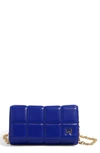 House Of Want We Browse Vegan Leather Wallet Crossbody Bag In Cobalt