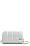 House Of Want We Browse Vegan Leather Wallet Crossbody Bag In Sterling
