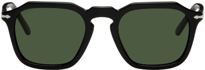 Persol Black Po3292s Sunglasses In Green
