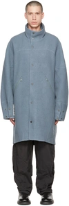 A. A. Spectrum Gray Manua Coat In Pewter Grey