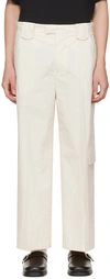 Nanushka Beige Milas Trousers In Creme