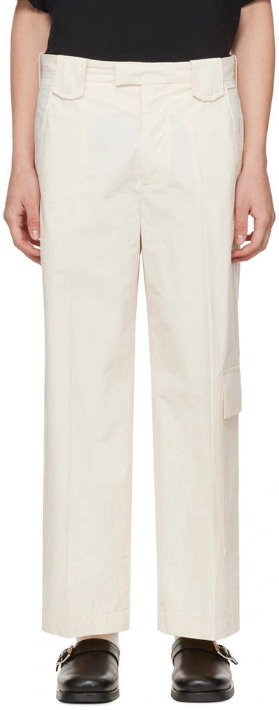 Nanushka Beige Milas Trousers In Creme