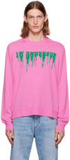 JW ANDERSON PINK SLIME SWEATER