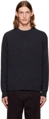 JOSEPH GRAY SOFT WOOL SWEATER