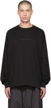 A. A. SPECTRUM BLACK COLDRAN SWEATSHIRT