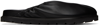 Reike Nen Black Single Layer Slip-on Loafers In Black
