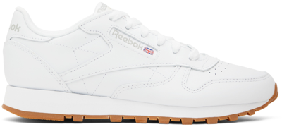 Reebok Women's Classic Leather Casual Sneakers From Finish Line In White