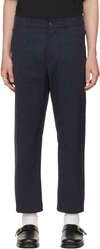 Nanushka Navy Jasper Trousers In Navy