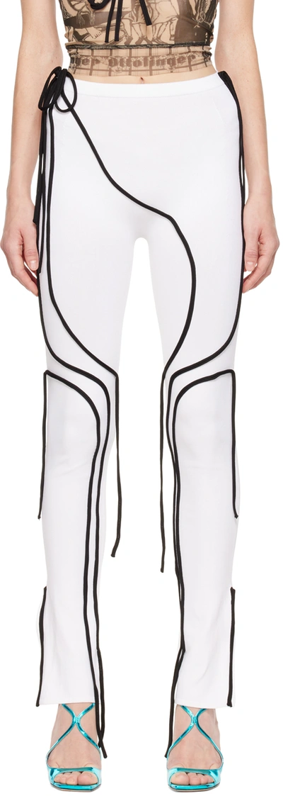 Ottolinger White Strappy Leggings