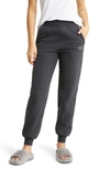 Ugg Daylin Fleece Lined Stretch Cotton Joggers In Ink