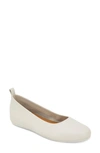 Andre Assous Nalah Ballet Flat In White