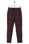 Sanctuary Daily Legging In Mulberry Plaid