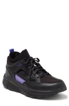 Brandblack Aura Sneaker In Black Purple