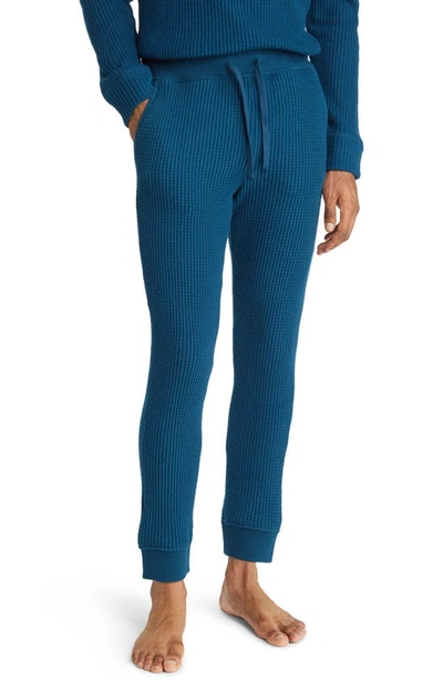 Ugg Glover Thermal Knit Pajama Pants In Midnight Blue