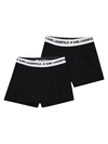 Karl Lagerfeld Black Set For Boy With White Logo In Black