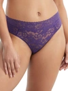 Hanky Panky Daily Lace Girl Brief In Cassis