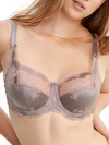 Panache Clara Full-cup Underwired Stretch-woven Bra In Opal Grey