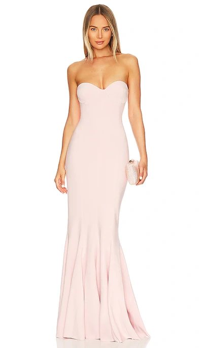 NORMA KAMALI BONDED GOWN 