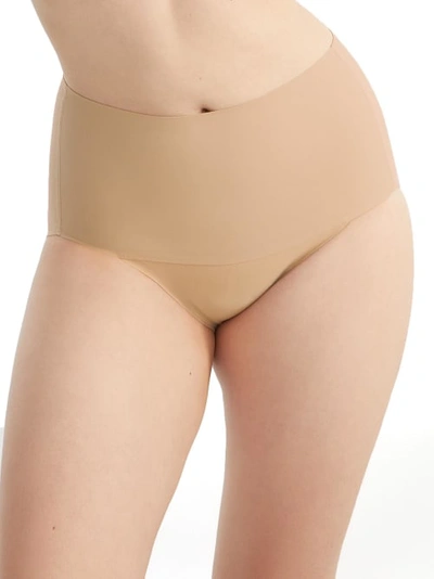 Proof Period & Leak  High-waist Smoothing Brief In Sand