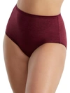 Vanity Fair Illumination Brief In Moody Maroon