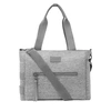 Dagne Dover Large Wade Diaper Tote In Heather Grey