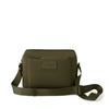 Dagne Dover Micah Crossbody In Dark Moss