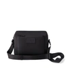Dagne Dover Micah Water Resistant Crossbody Bag In Onyx