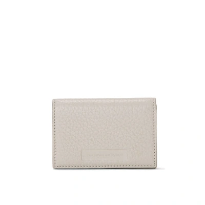 Dagne Dover Accordion Card Case In Bone