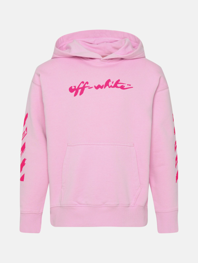 Off-white Pink Cotton Sweatshirt