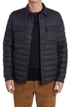 Moncler Todorka Cashmere Blend Down Jacket In Navy